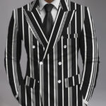 Men's Printed Suit Jacket Fashion Casual